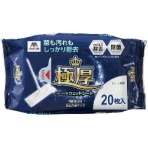 山崎産業　コンドル　極厚　フローリング用　ウェットシート　１パック（２０枚）