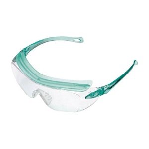 ミドリ安全　一眼型保護メガネ（ソフトクッションタイプ）　グリーン　ＶＳ－１０１Ｆ　１個1