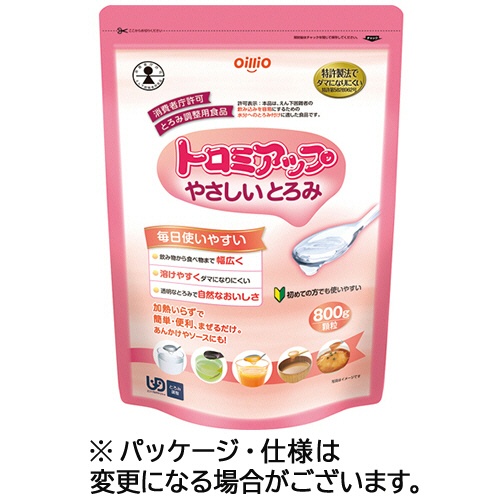 日清オイリオ　トロミアップ　やさしいとろみ　８００ｇ　１パック1