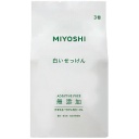 ミヨシ石鹸　無添加　白いせっけん　１０８ｇ／個　１パック（３個）
