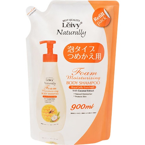 アクシス　レイヴィー　フォームボディシャンプー　ローヤルゼリー　詰替用　９００ｍｌ　１個1