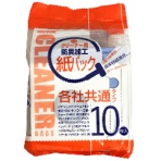 サンテックオプト　そうじ機用紙パック　各社共通タイプ　防臭加工　ＳＴＤ－１０Ｋ　１パック（１０枚）