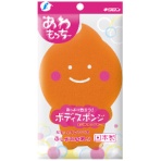 キクロン　キクロンｆ　あわもっちーボディスポンジ　オレンジ　１個