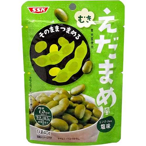 清水食品　ＳＳＫ　そのままつまめる　むきえだまめ　４０ｇ　１個1