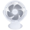 YAMAZEN 充電式 卓上クリップ扇 ホワイト YJ-CT114(W) 1台