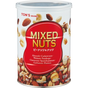 東洋ナッツ食品　ミックスナッツ缶　３５５ｇ　１缶1