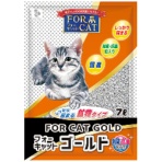 新東北化学工業　猫砂　フォーキャット　ゴールド　７Ｌ