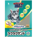 新東北化学工業　猫砂　フォーキャット　ラクラクサンド　４Ｌ