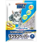 新東北化学工業　猫砂　フォーキャット　ラクラクペーパー　４Ｌ