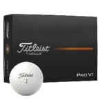 アクシネットジャパンインク　タイトリスト　ゴルフボール　ＰＲＯ　Ｖ１　２０２５年モデル　ローナンバー　ホワイト　Ｔ２０２９Ｓ－Ｊ　１箱（１２個）