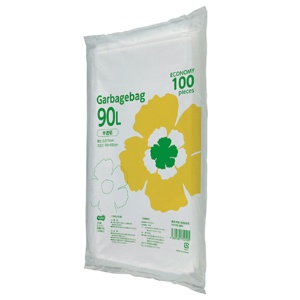 ＴＡＮＯＳＥＥ　ゴミ袋エコノミー　半透明　９０Ｌ　１パック（１００枚）1