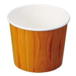 サンナップ　木柄スープカップ　３９５ｍｌ　ＳＣ３９４０ＫＮ　１パック（４０個）1