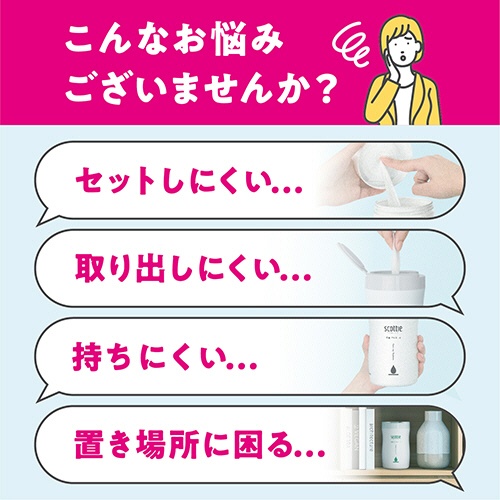 日本製紙クレシア　スコッティ　ウェットティシュー　除菌　ノンアルコールタイプ　ポケモン　１個（１２０枚）3