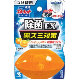 小林製薬　液体ブルーレットおくだけ　除菌ＥＸ　スーパーオレンジ　つけ替用　７０ｍｌ　１個