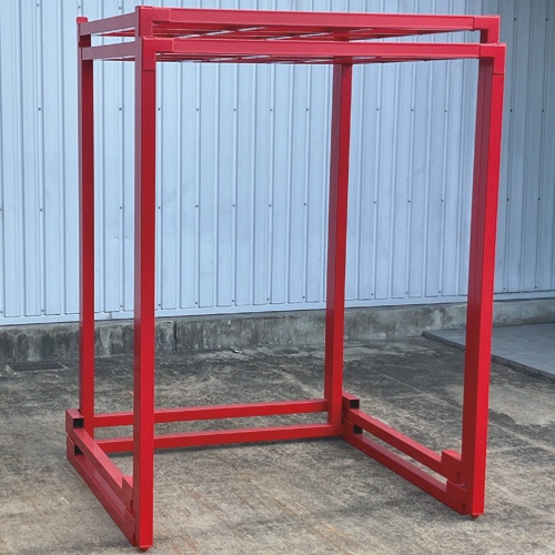 信和　逆ネスティングラック　Ｗ１３５０×Ｄ１２００×Ｈ１７７０ｍｍ　ＡＳＴ－１１１７Ｇ　１セット（１６台）2