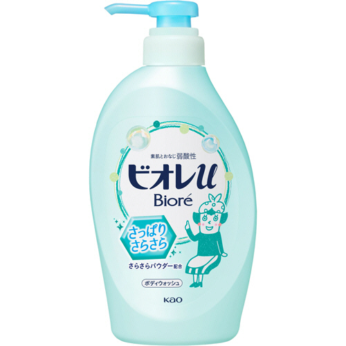 【新品】ビオレu ザ ボディ 涼やかさら肌タイプ 本体 2023年秋新作ボディソープ】ザボディ泡 すっきりタイプ