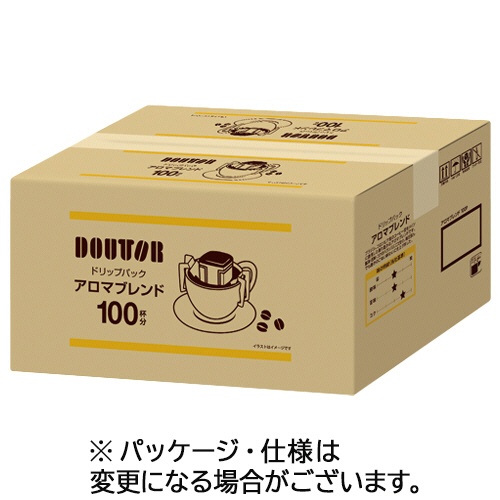 ドトールコーヒー　ドリップパック　アロマブレンド　７．０ｇ　１箱（１００袋）1