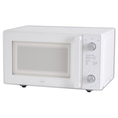 ツインバード　フラット電子レンジ　２０Ｌ　ホワイト　ＤＲ－ＬＤ２０Ｗ　１台1