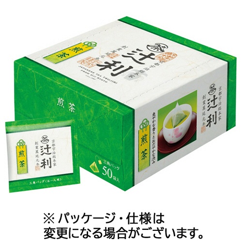 片岡物産　辻利　三角バッグ　煎茶　１箱（５０バッグ）1