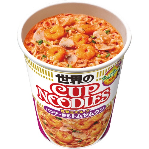 日清食品　カップヌードル　パクチー香るトムヤムクン　７５ｇ　１ケース（１２食）1