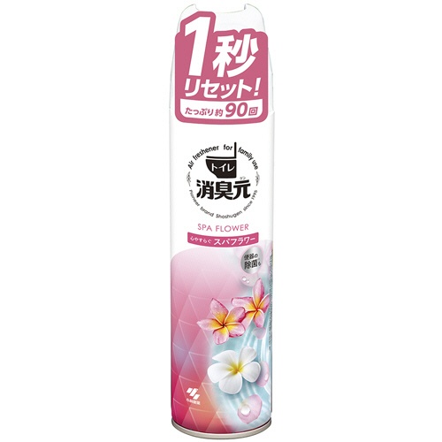 小林製薬　トイレの消臭元スプレー　心やすらぐスパフラワー　１本1