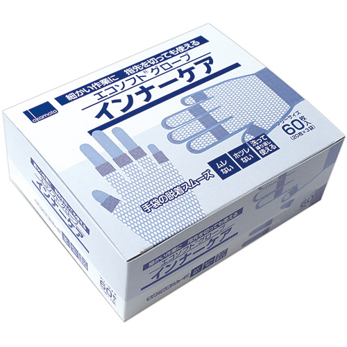 エコソフトグローブインナーケア インナー手袋 24-6738-00 エコ