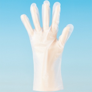 ジャパックス　プレミアムフィット　ポリエチレン手袋　Ｓ　半透明　ＰＧＴ－０１　１箱（１００枚）2