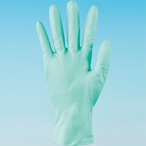 たのめーる】川西工業 ニトリル 使いきり手袋 粉なし グリーン SS 