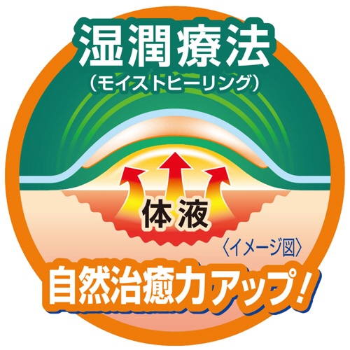 白十字　ファミリーケア　モイストヒーリングパッド　Ｓサイズ　１パック（５枚）2
