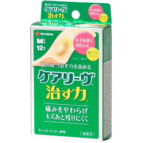 たのめーる】ニチバン ケアリーヴ 治す力 Mサイズ CN12M 1箱(12