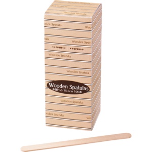 サンナップ　ウッドスパチュラ（木製ヘラ）　Ｌサイズ　ＳＬＷ１００Ｌ　１箱（１００本）1