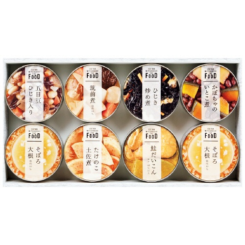 ミツコシイセタン　ザ・フード　和惣菜缶詰詰合せ　【三越のギフト】　１セット2
