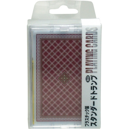 ハナヤマ　スタンダードトランプ　レッド　Ｒ－４４３０　１個1