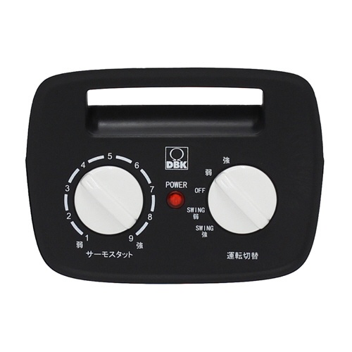 ＤＢＫ　パーソナルセラミックファンヒーター　ＤＣＪ８００Ａ　１台2