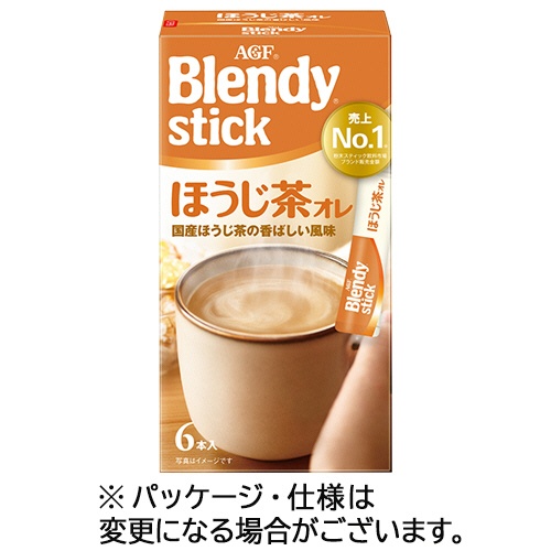 味の素ＡＧＦ　ブレンディ　スティック　ほうじ茶オレ　１箱（６本）1