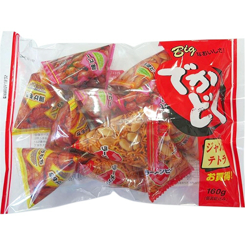 たのめーる 泉屋製菓 でかどく ジャンボテトラ 160g 1袋の通販