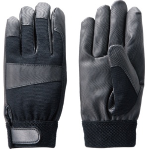 ＴＡＮＯＳＥＥ　ＰＵタイプ手袋　ＬＬ　ブラック　１パック（５双）1