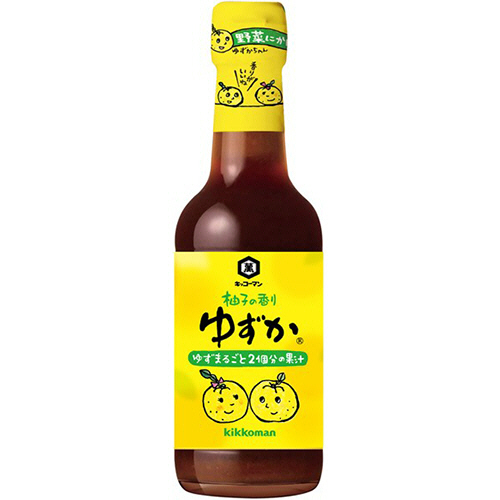 【クリックで詳細表示】キッコーマン 柚子の香り ゆずか 250ml 1本 610714