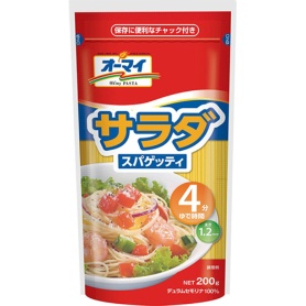 日本製粉　オーマイ　サラダスパゲッティ　２００ｇ　１パック
