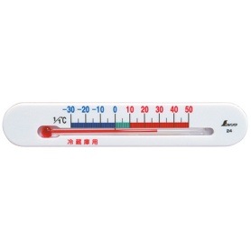 シンワ測定　冷蔵庫用温度計　マグネット付　７２５３２　１個