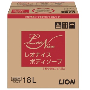ライオン　レオナイス　ボディソープ　１８Ｌ　１箱1