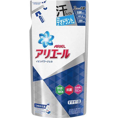 【クリックで詳細表示】P＆G アリエール イオンパワージェル サイエンスプラス つめかえ用 720g 1個 PG0998