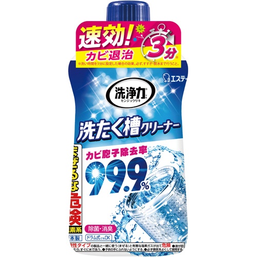 エステー　洗浄力　洗たく槽クリーナー　５５０ｇ　１本1