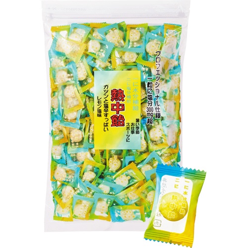 井関食品　熱中飴　レモン塩味　１ｋｇ　１パック1