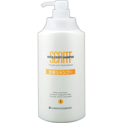 熊野油脂　スクリット全身シャンプー　専用空ボトル　１Ｌ　１本1
