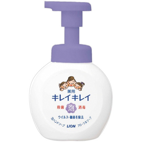 ライオン　キレイキレイ　薬用　泡ハンドソープ　フローラルソープの香り　本体　２５０ｍＬ　１個1