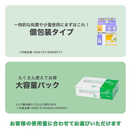 ニチバン　スキナゲート　メッシュ　２５ｍｍ×７ｍ　ＳＧＭ２５　１箱（１２巻）6