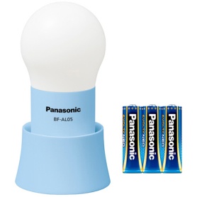 パナソニック　ＬＥＤランタン（球ランタン）　乾電池ＥＶＯＬＴＡネオ付　ブルー　ＢＦ－ＡＬ０５Ｎ－Ａ　１個