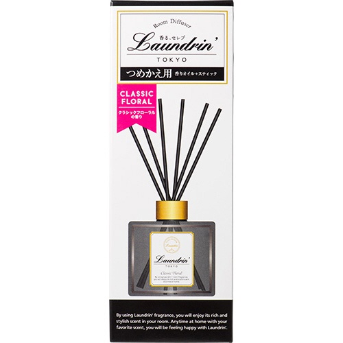 ネイチャーラボ　ランドリン　ルームディフューザー　クラシックフローラル　詰替　８０ｍｌ　１個1