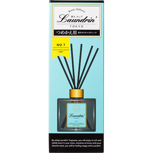 ネイチャーラボ　ランドリン　ルームディフューザー　Ｎｏ．７　詰替　８０ｍｌ　１個1